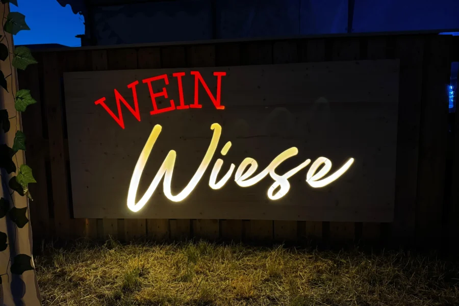 Wein Wiese